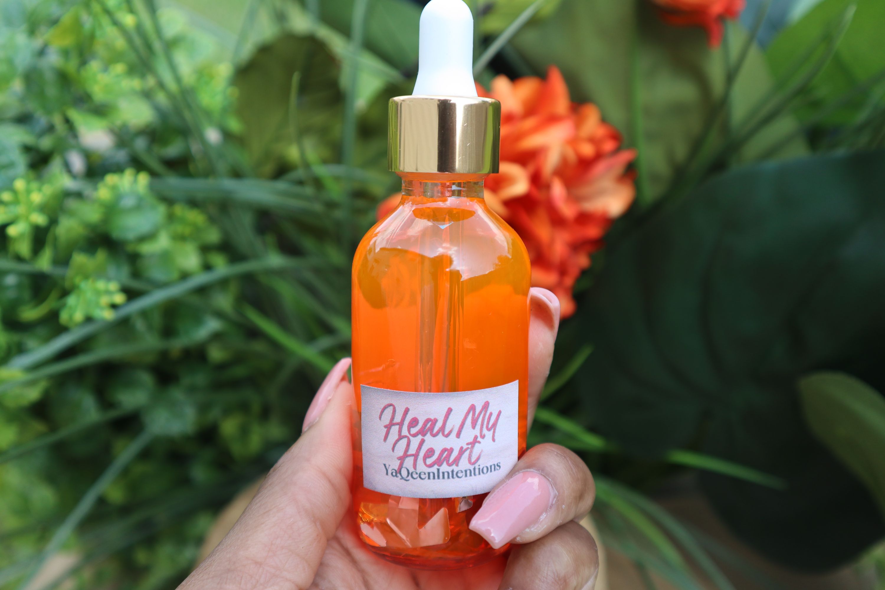 Heal My Heart Oil - Broken Heart Grieving Loss Divorce Self Love