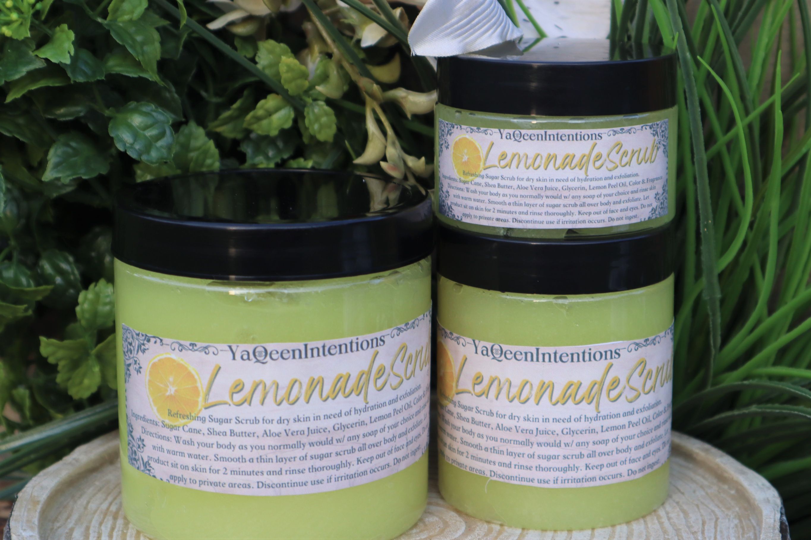 Lemonade Sugar Scrub for Detox and Exfoliation