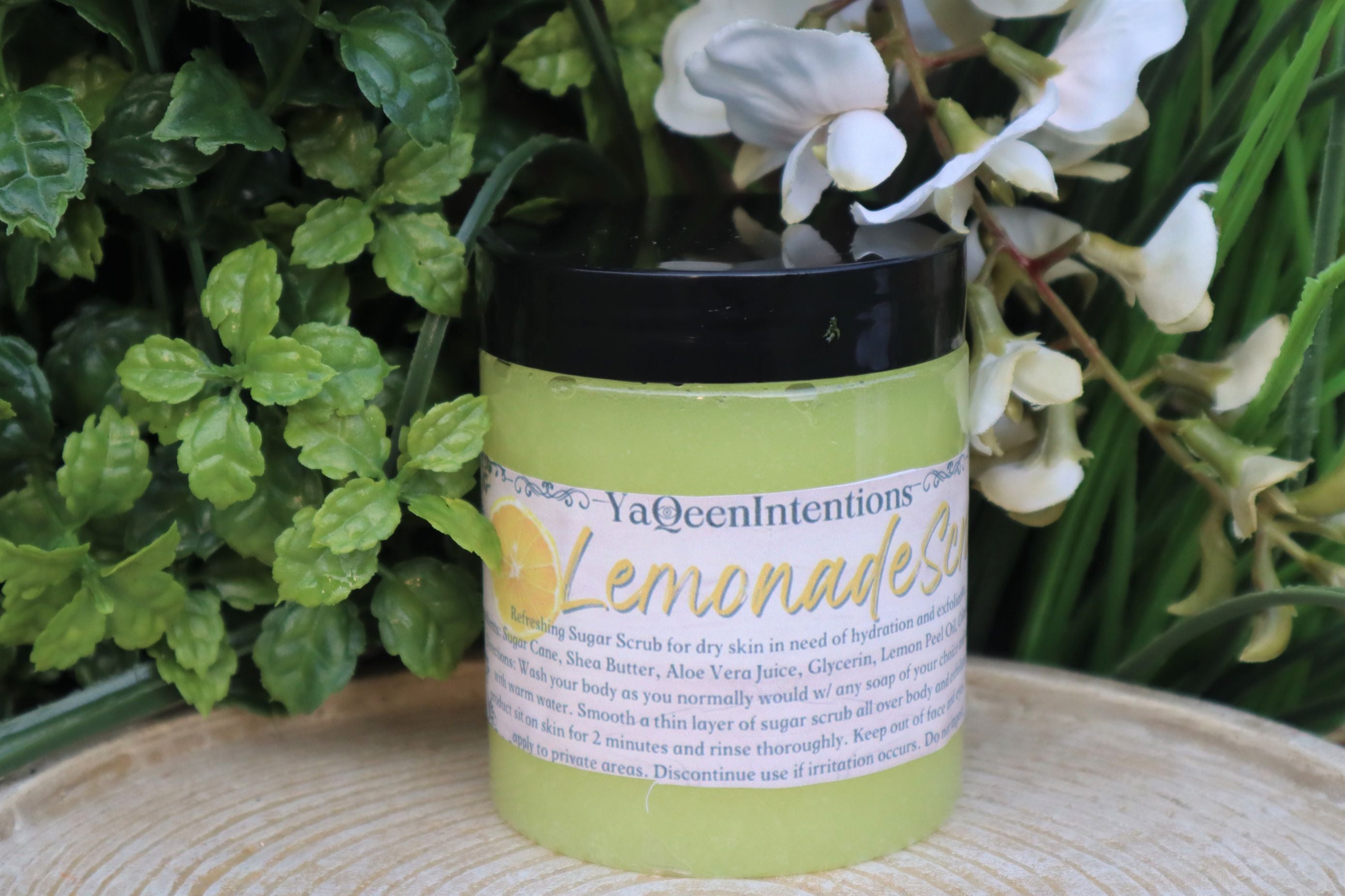 Lemonade Sugar Scrub for Detox and Exfoliation