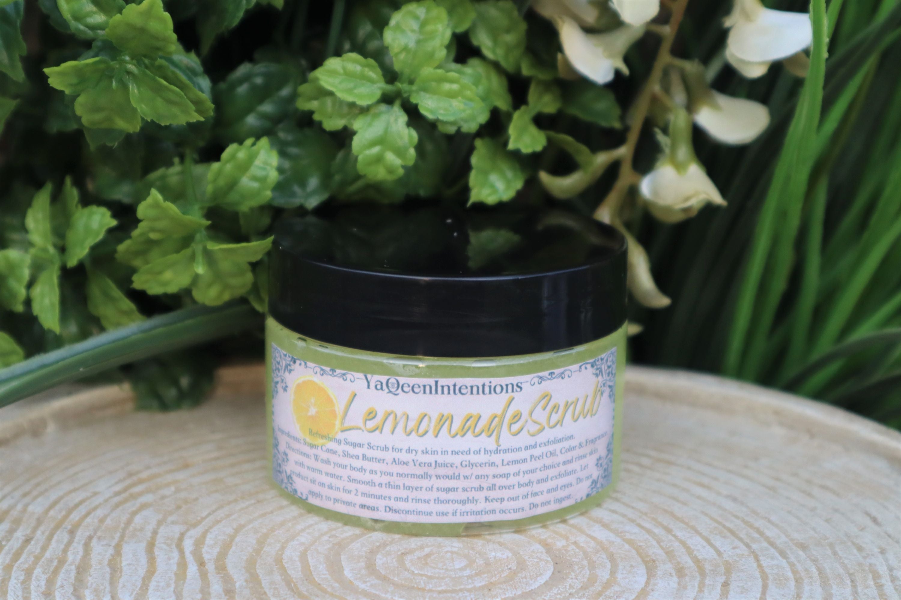 Lemonade Sugar Scrub for Detox and Exfoliation