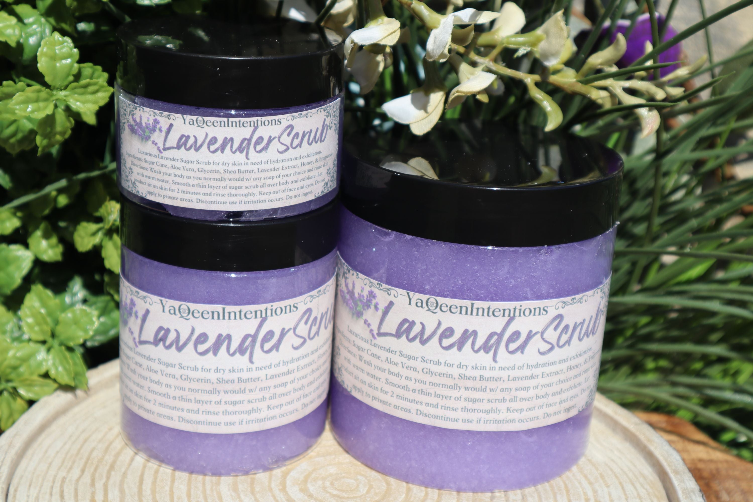 Lavender Sugar Scrub for Detox and Exfoliation