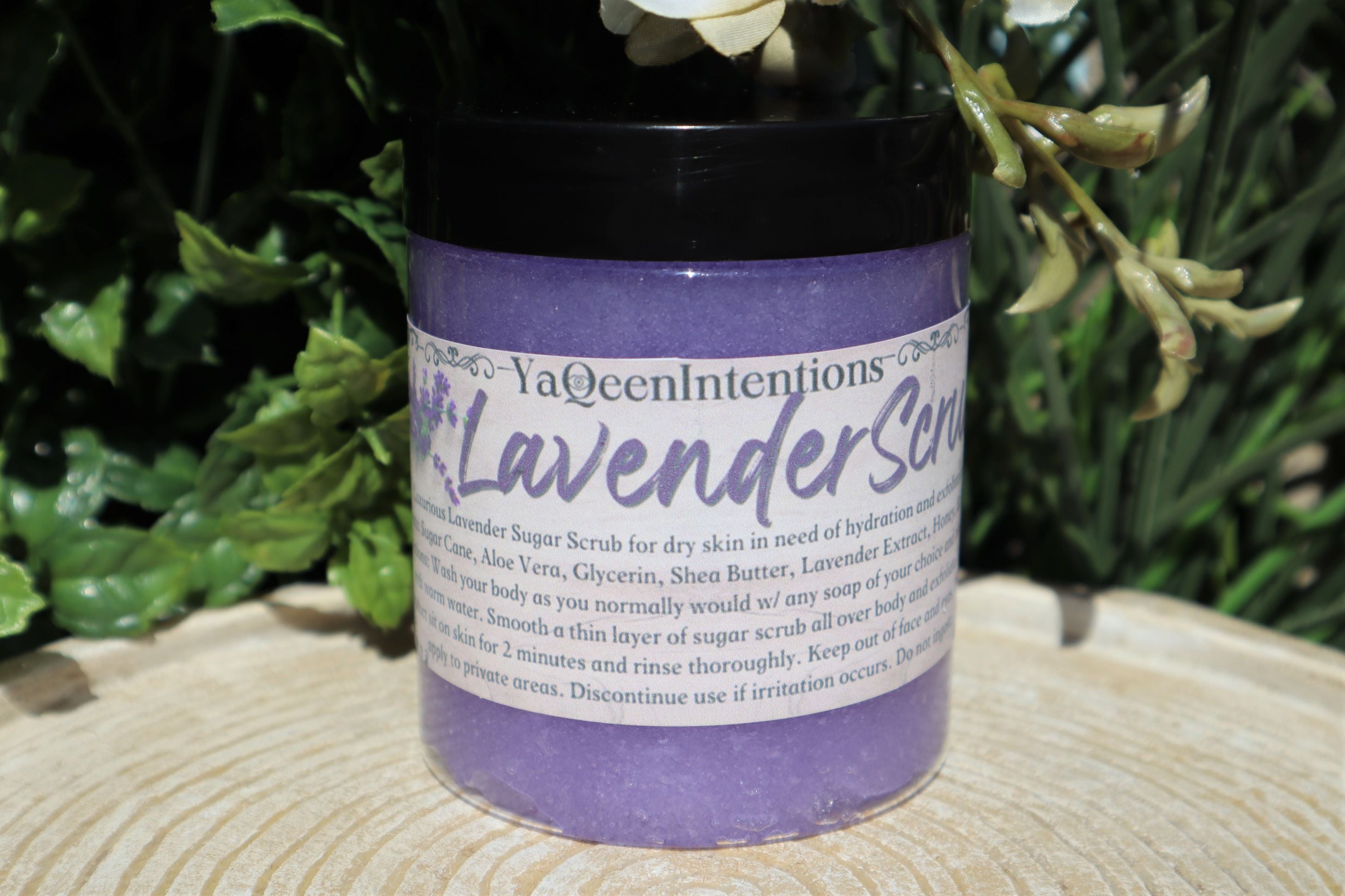 Lavender Sugar Scrub for Detox and Exfoliation