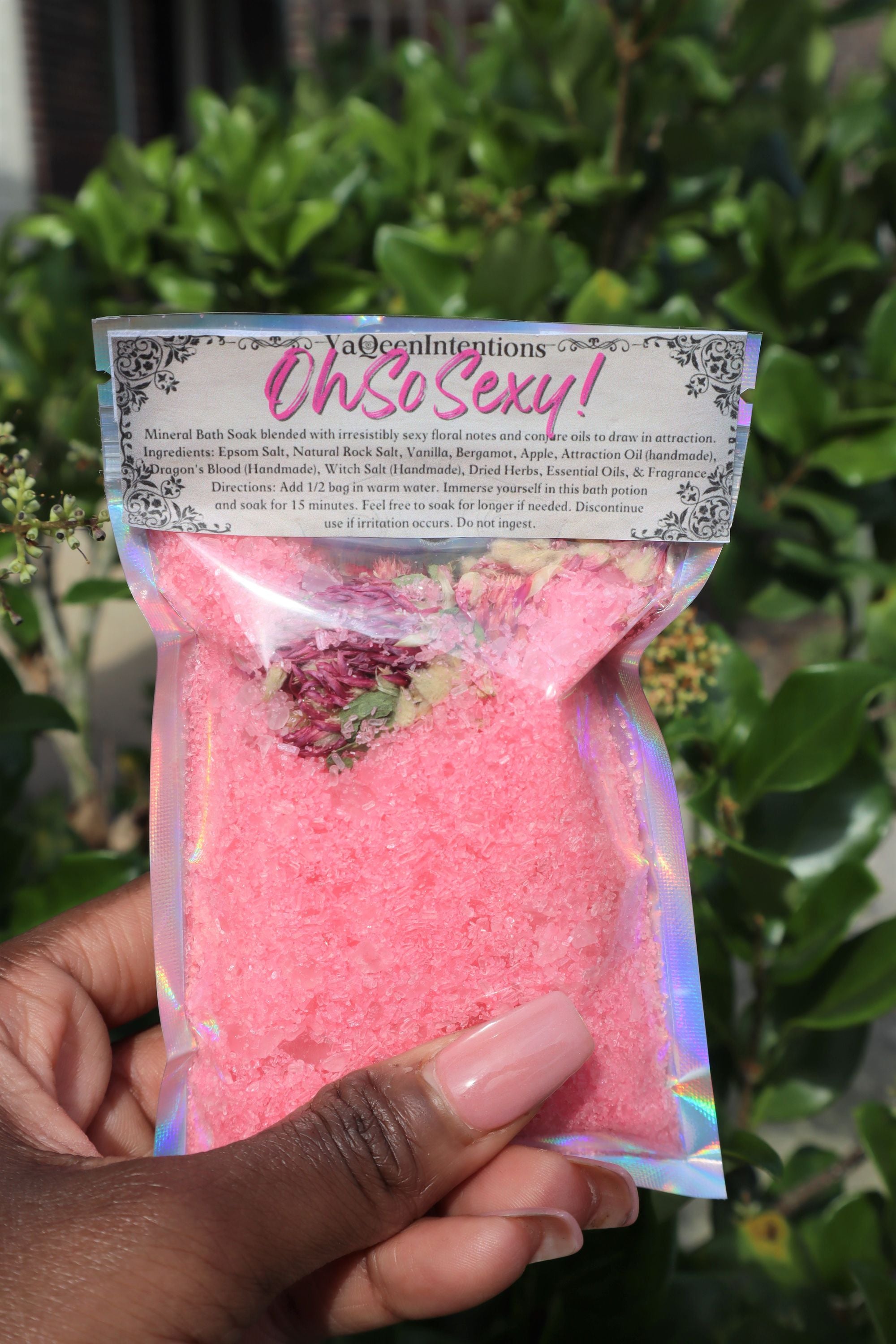 Oh So Sexy (Attraction) Bath Salt for Romance and Self Love