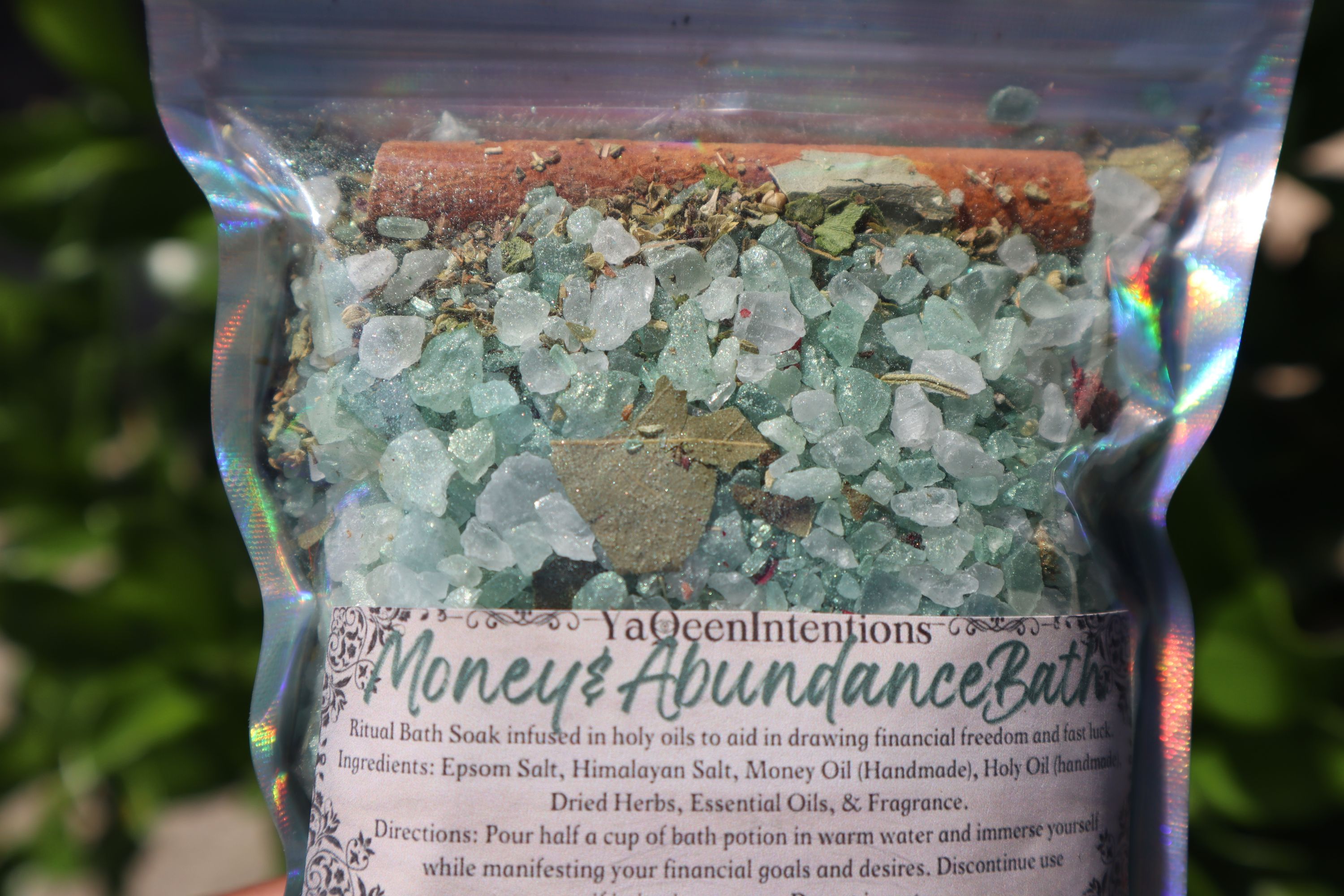 Money Abundance Bath Potion for Abundance and Financial Prosperity