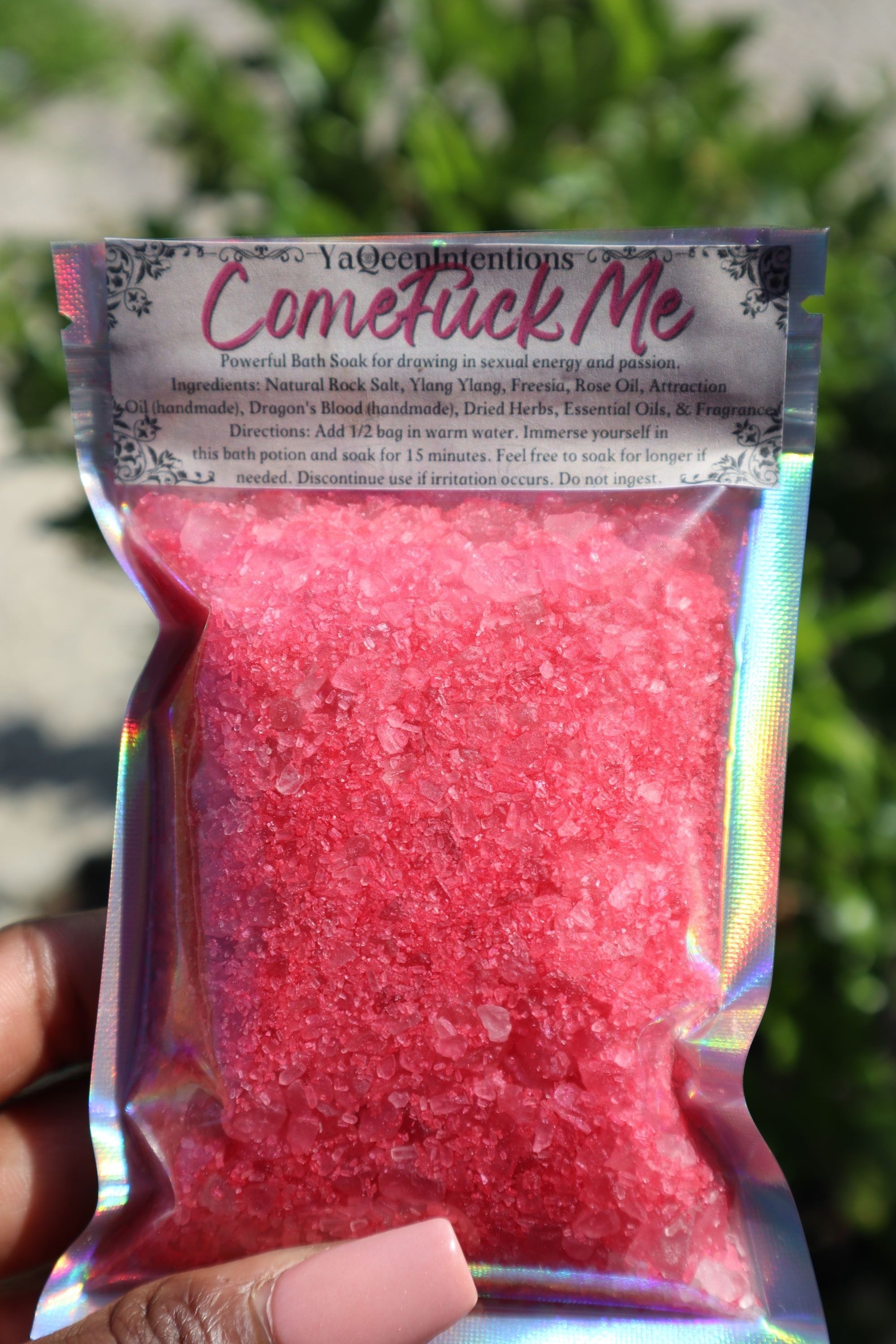 Come Fck Me Bath Salt for Seduction & Attraction