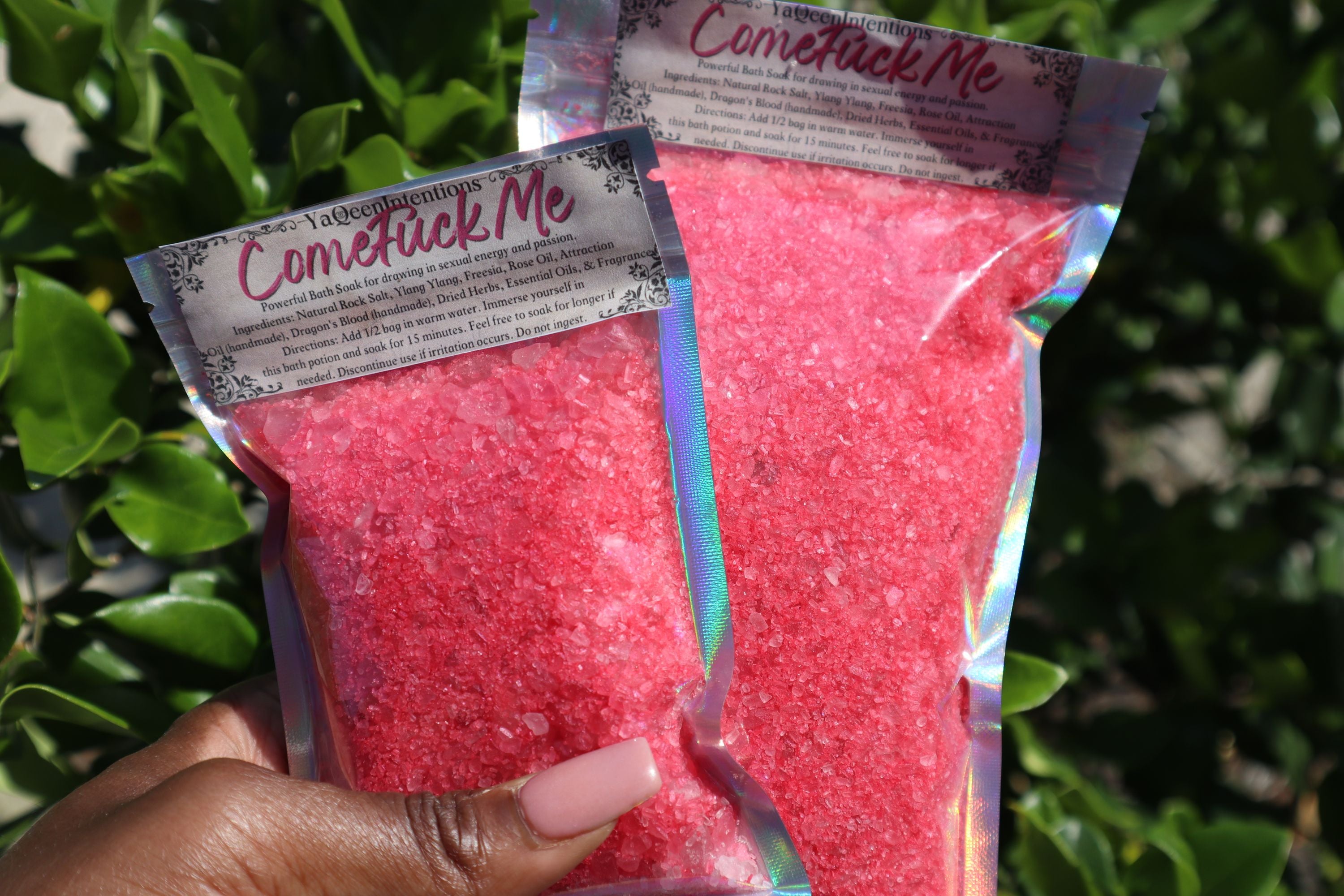 Come Fck Me Bath Salt for Seduction & Attraction