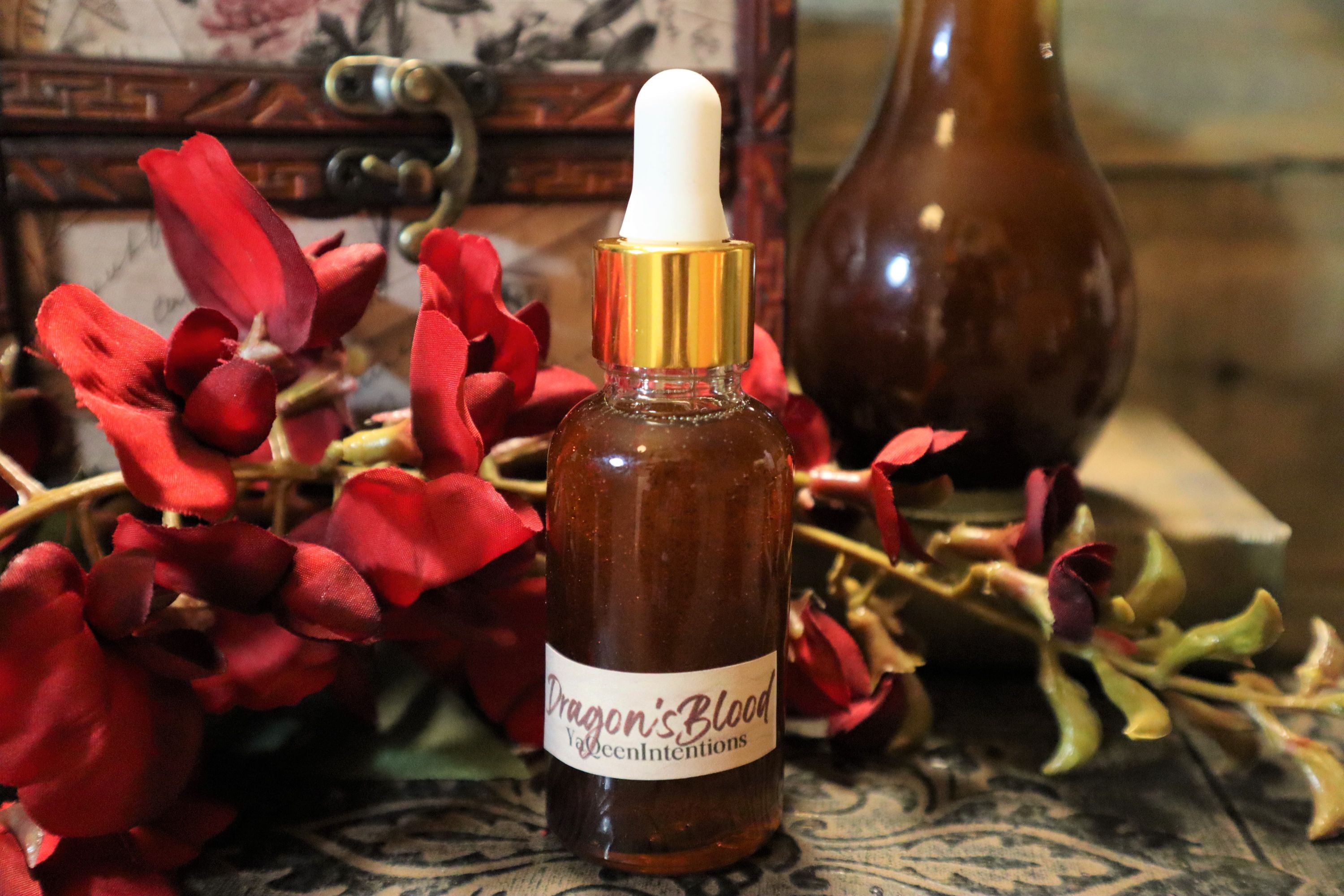 Dragon's Blood Oil for Protection Ritual Work Intensifying Spells