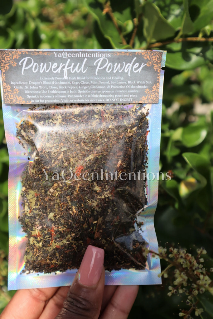 Powerful Powder for Extreme Protection and Spirit Shielding Herb Blend