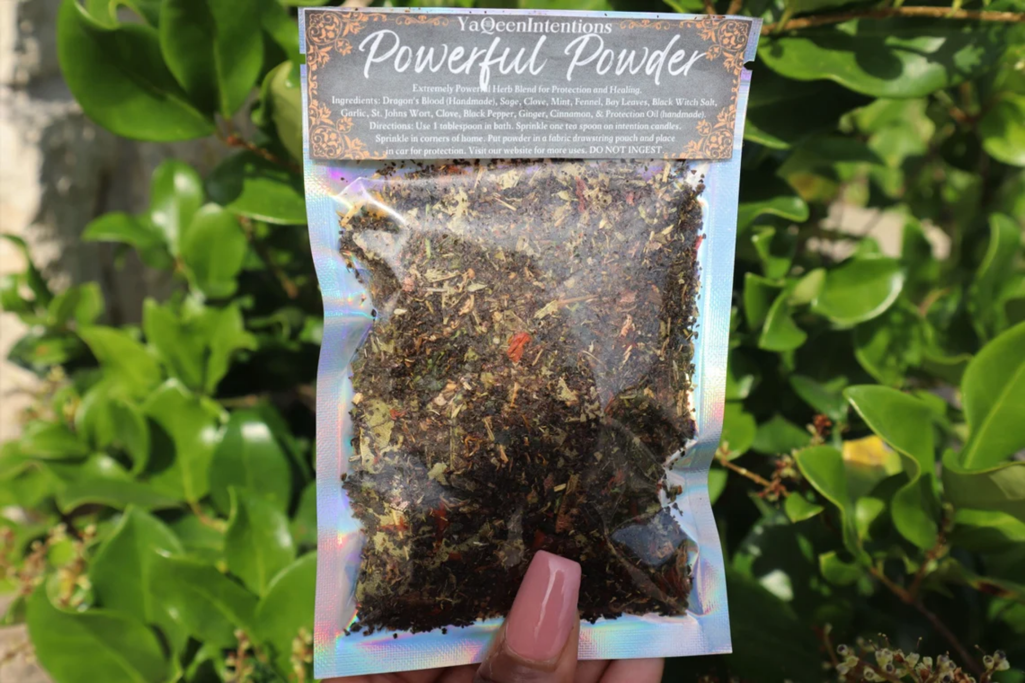 Powerful Powder for Extreme Protection and Spirit Shielding Herb Blend