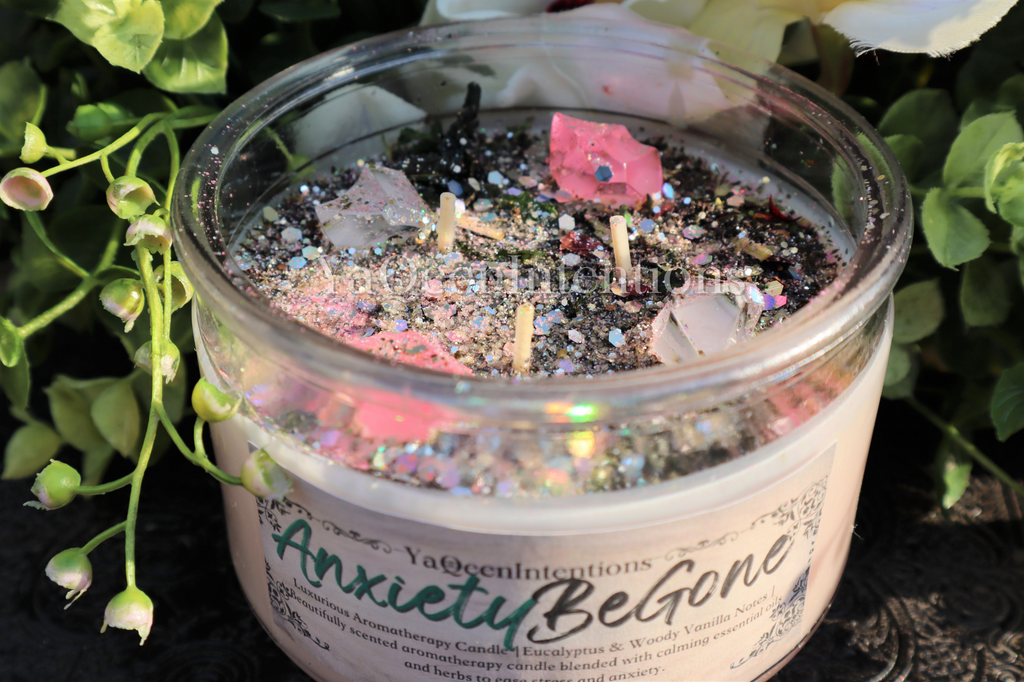 Anxiety be Gone Aromatherapy Candle for Stress and Worry