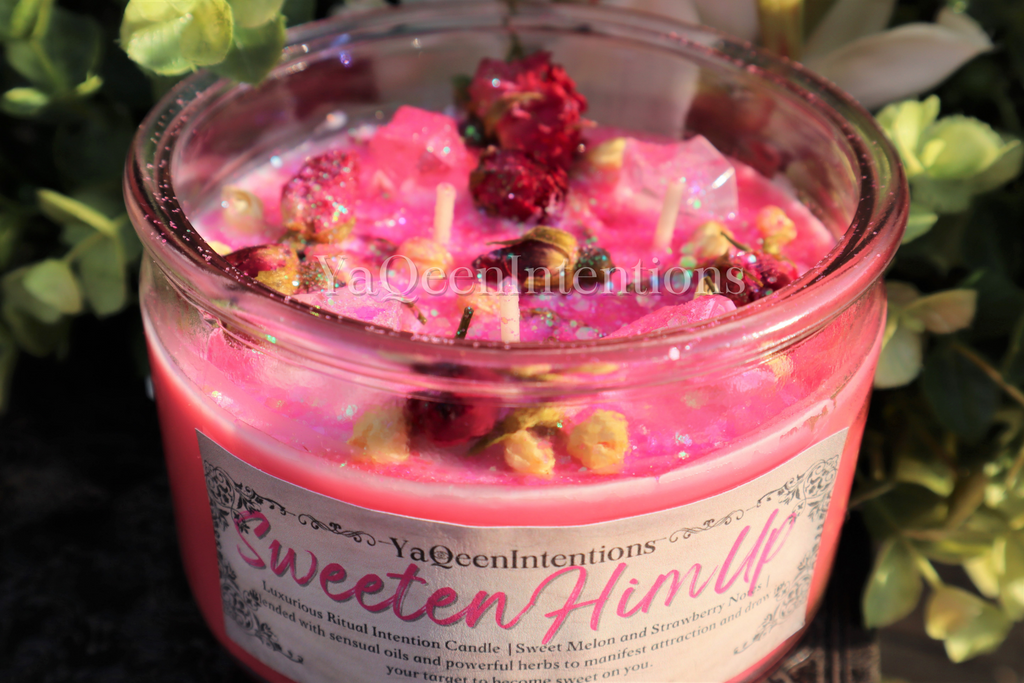 Sweeten Him Up Candle for Seduction Forgive Me Come To Me
